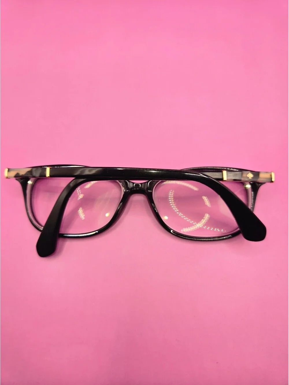 Kate Spade New York Kaileigh WR7 140 Black Rectangular Eyeglasses for frame